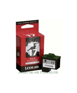 Tusz Lexmark Nr 17 black, czarny 205str 